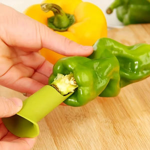 Outil de cuisine multifonctionnel en plastique pour retirer les graines de piments, idéal pour les piments jalapeños - Vente en gros - Product Image 6