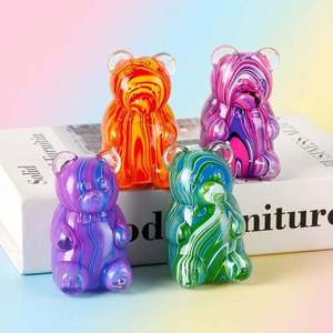 Jouet Squishy Ours Spirale Adorable, Balle Anti-Stress Remplie de Maltose à Rebond Lent, Jouet Sensoriel à Presser pour Enfants et Adultes - Product Image 2