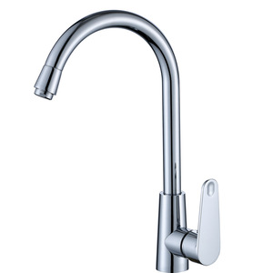 <span class=keywords><strong>Robinet</strong></span> de cuisine et de salle de bain moderne à une poignée Installation <span class=keywords><strong>d</strong></span>'un seul trou <span class=keywords><strong>d</strong></span>'<span class=keywords><strong>eau</strong></span> chaude et froide - Product Image 4