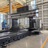 Centro de Mecanizado CNC Tipo Pórtico Usado, Fresadora de Gran Tamaño y Alta Resistencia para Mecanizado de Moldes y Componentes Grandes