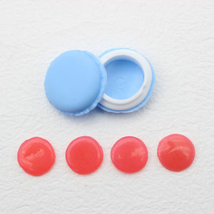4 Pcs/Box Diamond Painting Clay Diy Diamond Embroidery Accessories Macaron Storage Container Round Clay Point Drill Tools - Product Image 4