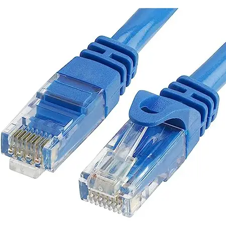 Factory customized 1m 2m 3m 5m 10m pvc lan internet ethernet rj45 8p8c utp network patch cord Communication cat6 data cable