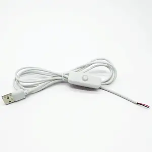 USB switching line 501 table lamp cool lamp LED small night lamp non-falling light power cord charging cable