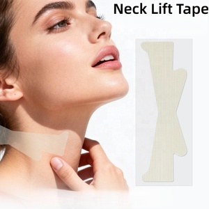 Nastro Lifting <span class=keywords><strong>Collo</strong></span> Invisibile, Patch Antirughe per Supporto Istantaneo della Pelle, Migliora Linee e Rughe del <span class=keywords><strong>Collo</strong></span>, Traspirante - Product Image 1