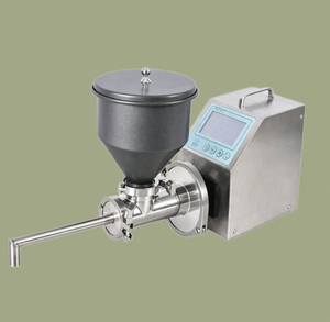 Bomba Dosificadora de Polvo Digital Automática PMP350 10L, Alimentador de Polvo de Acero Inoxidable para Aplicaciones de Llenado de Polvo Fino - Product Image 1
