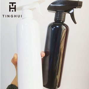 <span class=keywords><strong>500Ml</strong></span> 750Ml 1L 25Oz HDPE Chai Nhựa Sạch Kích Hoạt Chai Xịt Với Ngón Tay Xử Lý - Product Image 5