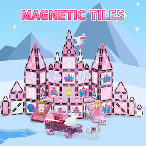 Bloques de Construcción 3D de <span class=keywords><strong>Castillo</strong></span> de <span class=keywords><strong>Frozen</strong></span> para Niños, Juguetes de Azulejos Apilables - Set de Construcción Educativo - Product Image 2