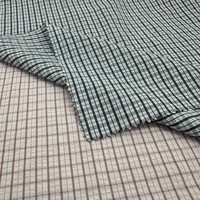 Tissu léger en rayonne et polyester mélangés, 105-110 g/m², doux et fluide, idéal pour chemises, robes, chemisiers et doublures d'habillement d'été