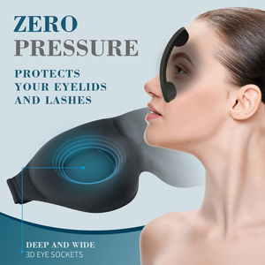 Suitable for Side Sleepers Light-blocking Sleep <strong>Eye</strong> <strong>Mask</strong> for Both <strong>Men</strong> and Women 3D Contour Cup Sleep <strong>Mask</strong> - Product Image 5