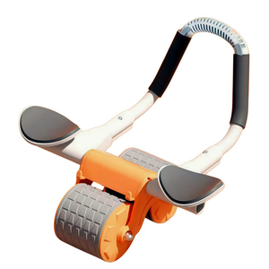 Attrezzo per Allenamento Addominale a Due Ruote con Rimbalzo Automatico, Supporto per Gomiti, per Uso Domestico, <span class=keywords><strong>Esercizi</strong></span> <span class=keywords><strong>Plank</strong></span> - Product Image 3