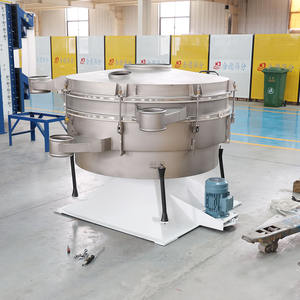 मोटर के साथ दानेदार पाउडर कंपन और चीनी के लिए स्टेनलेस स्टील औद्योगिक सिफ्टिंग मशीन 380v - Product Image 4