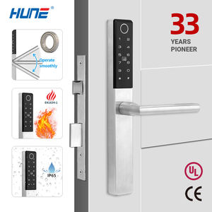 HUNE כחול-שן App חכם דלת מנעול ביומטרי מנעול טביעת אצבע דלת ידית הדיגיטלי Keyless נעילה - Product Image 1