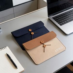Durable <b>A4</b> File <b>Folder</b> Felt Document Holder Envelope Style Portfolio File Paper Storage Bag for School Office Business - Product Image 1