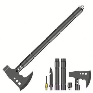 Pelle tactique multifonctionnelle pliable pour le camping, équipement d'urgence portable, hache de survie, multi-outils, logo personnalisé - Product Image 1
