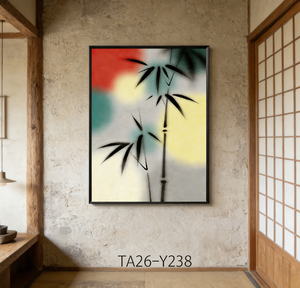 <span class=keywords><strong>Tableau</strong></span> mural en toile de bambou, peinture orientale moderne sur le thème du bambou <span class=keywords><strong>pour</strong></span> salon, <span class=keywords><strong>chambre</strong></span> <span class=keywords><strong>à</strong></span> <span class=keywords><strong>coucher</strong></span>, décoration intérieure - Product Image 4