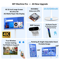 Écran intelligent Android portable de haute qualité 27 pouces Bestie Machine 8 cœurs, charge rapide, autonomie 4-6h, OEM pour salle de sport intérieure et fitness