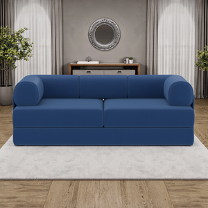 Ghế sofa giường đa năng, chất liệu vải ép kiểu dáng thời trang, đóng gói cuộn chân không, mút dày, phù hợp với căn hộ nhỏ, gác xép, phòng khách, có thể tháo rời. - Product Image 4