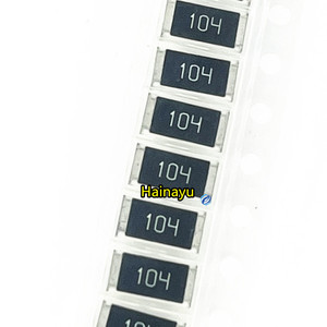 Hainayu BOM cita chip de componente electrónico 2512 resistencia de chip 6332 100K 100KR serigrafía 104 precisión J 5% 1003 F 1% - Product Image 1