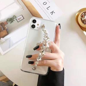 Funda trasera <span class=keywords><strong>de</strong></span> teléfono móvil <span class=keywords><strong>de</strong></span> lujo para mujer, con correa <span class=keywords><strong>de</strong></span> muñeca para <span class=keywords><strong>Samsung</strong></span> Galaxy <span class=keywords><strong>A10</strong></span> - Product Image 1