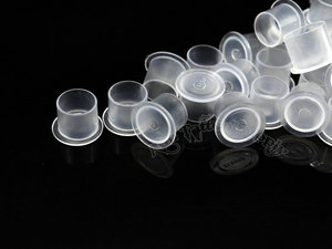 Factory Wholesale 1000pcs Transparent Disposable Tattoo Ink Cup <b>Plastic</b> Pigment <b>Container</b> for Tattoo Studio Supply - Product Image 6