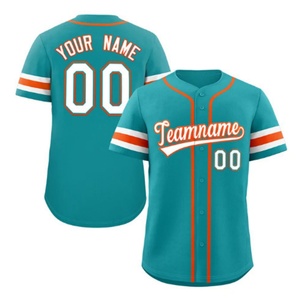 Camisetas de Béisbol Personalizadas, Transpirables, con Estampado Digital, Manga Corta, Corte Holgado, para Hombre, Spandex/Poliéster, Tallas Grandes, Secado Rápido, OEM - Product Image 6