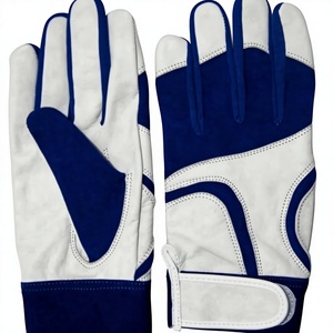 Custom Men’s <b>Baseball</b> Batting Gloves Premium Leather Non-Slip Grip Right-Handed Adult Soft Breathable Durable Sports Gloves - Product Image 1