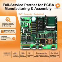 Assemblage rapide de PCB et PCBA OEM, service de prototypes SMT et DIP, ISO, faible MOQ pour échantillons R&D urgents