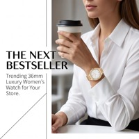 Montre personnalisée en acier inoxydable pour femme, montre à quartz, lunette en cristal or rose, plusieurs options de couleurs, OEM ODM