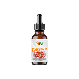Gotas Líquidas de Hierro al por Mayor, Suplemento Natural de Energía, Potenciador de Concentración y Apoyo a la Vitalidad, Gotas Minerales Veganas - Product Image 1