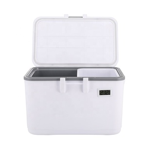 5L Portable Plastic Outdoor Camping Cooler Medical Vaccine Blood Transport Small Mini Ice Cooler Box