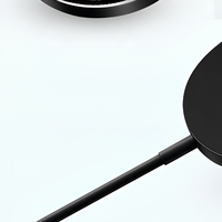 Chargeur sans fil magnétique 15W USB-C à charge rapide pour iPhone 13 14 15, support de bureau pour téléphone portable