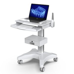 Carrelli Mobili di Alta Qualità per Studi Dentistici con Laptop e <span class=keywords><strong>Scanner</strong></span> Intraorali, Forniti dalla Fabbrica, con Staffe per Alimentazione Manuale - Product Image 1