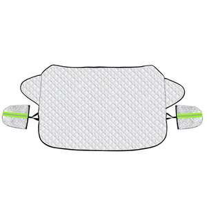 Muchkey venta al por mayor PE ajuste Universal <span class=keywords><strong>Protector</strong></span> ventana delantera parasol cubierta camión Suv parabrisas nieve cubierta - Product Image 1