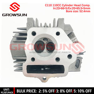 100CC <span class=keywords><strong>110CC</strong></span> C100 C110 CULASSE COMP. AVEC SOUPAPES pour 152FMH MOTEUR 4T CHINESE CUBS <span class=keywords><strong>MINI</strong></span> ATV <span class=keywords><strong>MINI</strong></span> POCKET - Product Image 2