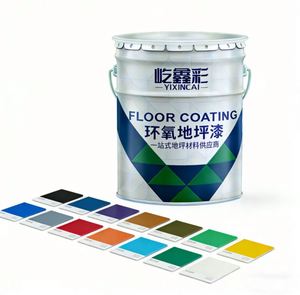 สีอีพ็อกซี่เคลือบพื้นสองส่วนประกอบแบบปรับระดับเอง สีทราย สำหรับงานอุตสาหกรรม ผลิตตามสั่งจากโรงงาน สำหรับการทาด้วยแปรง - Product Image 6