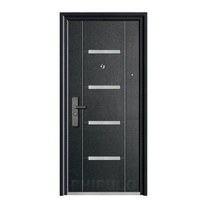 Puertas Económicas de Fábrica, Puertas Modernas Reforzadas, Puertas de Acero Laminado en Frío para el Hogar - Product Image 1