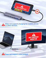 Forida Multi Función Adaptador Usb Tipo C Hub 7 en 1 Usb Hub para MacBook Pro y Tipo C Windows Laptops