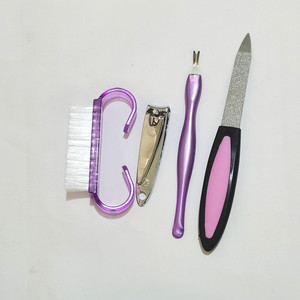 Manicure Pedicure Tool Kit Nail Clipper Dust Brush Nail <b>File</b> Set Personal Nail Care Accessories Supplies for Home Salon Use - Product Image 6