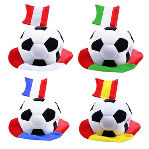 Gorro de Fútbol 3D con Bandera de Italia, Gorro de Fútbol 3D Personalizado con Bandera Nacional, Gorro de Terciopelo <span class=keywords><strong>para</strong></span> Fanáticos de la Copa Mundial de Fútbol <span class=keywords><strong>para</strong></span> Hombres y Mujeres - Product Image 2