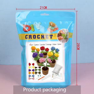 Boneka Crochet gambar tanaman buatan DIY kerajinan tangan kustom, buatan tangan, tersedia dengan harga grosir - Product Image 6