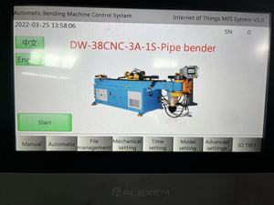 DW38 CNC Máquina automática de corte de tubos multifuncional para aluminio, acero inoxidable, acero al carbono para motor de bomba, ingeniería de automóviles - Product Image 4