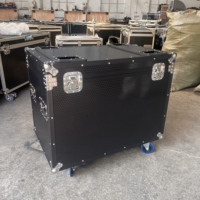 Flightcase en aluminium robuste pour projecteur de scène à tête mobile LED 19x15W Beam Zoom Wash RGBW, équipement d'éclairage pour DJ, discothèque, bar, fête