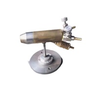 Torche de table portable haute température pour le soufflage du verre - Torche à gaz oxygène-propane pour le travail du verre et le lampwork avec flamme réglable