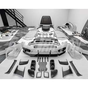 Kits completos de cuerpo ancho de fibra de carbono seco estilo P920 para Mercedes Benz Clase G W464 Bodykit UpGrade - Product Image 2