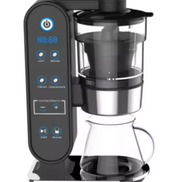 2025 Hot Sell Electric Vacuum Cold Brew Coffee Maker with Brew System for Ice Tea and Coffee Kitchen Use Household