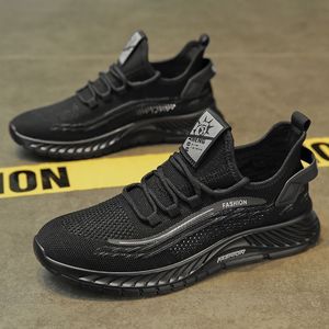 Calzado Deportivo Casual de Invierno con Diseño de Malla Transpirable y Cierre de Cordones para Ejercicio - Product Image 5