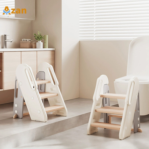 Tabouret pliable antidérapant pour toilettes, pas de démontage requis, marchepied en plastique pour tout-petits - Product Image 1