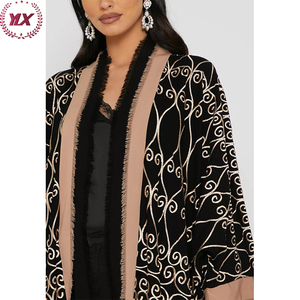 Cheap Prices Modest <strong>Black</strong> <strong>Abaya</strong> Dress Loose Fitting <strong>UK</strong> Casual Style Muslim Women Islamic Clothing - Product Image 3