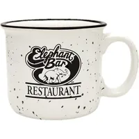 Tasses de feu de camp en grès de 15oz