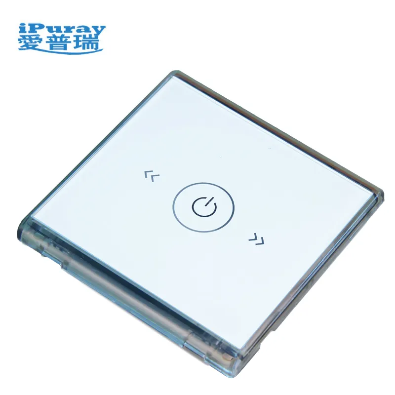 High Quality Delay Off Switch Smart Glass Screen Touch Switch for 1 Load 2000W OEM ODM Service Customization Timer Control